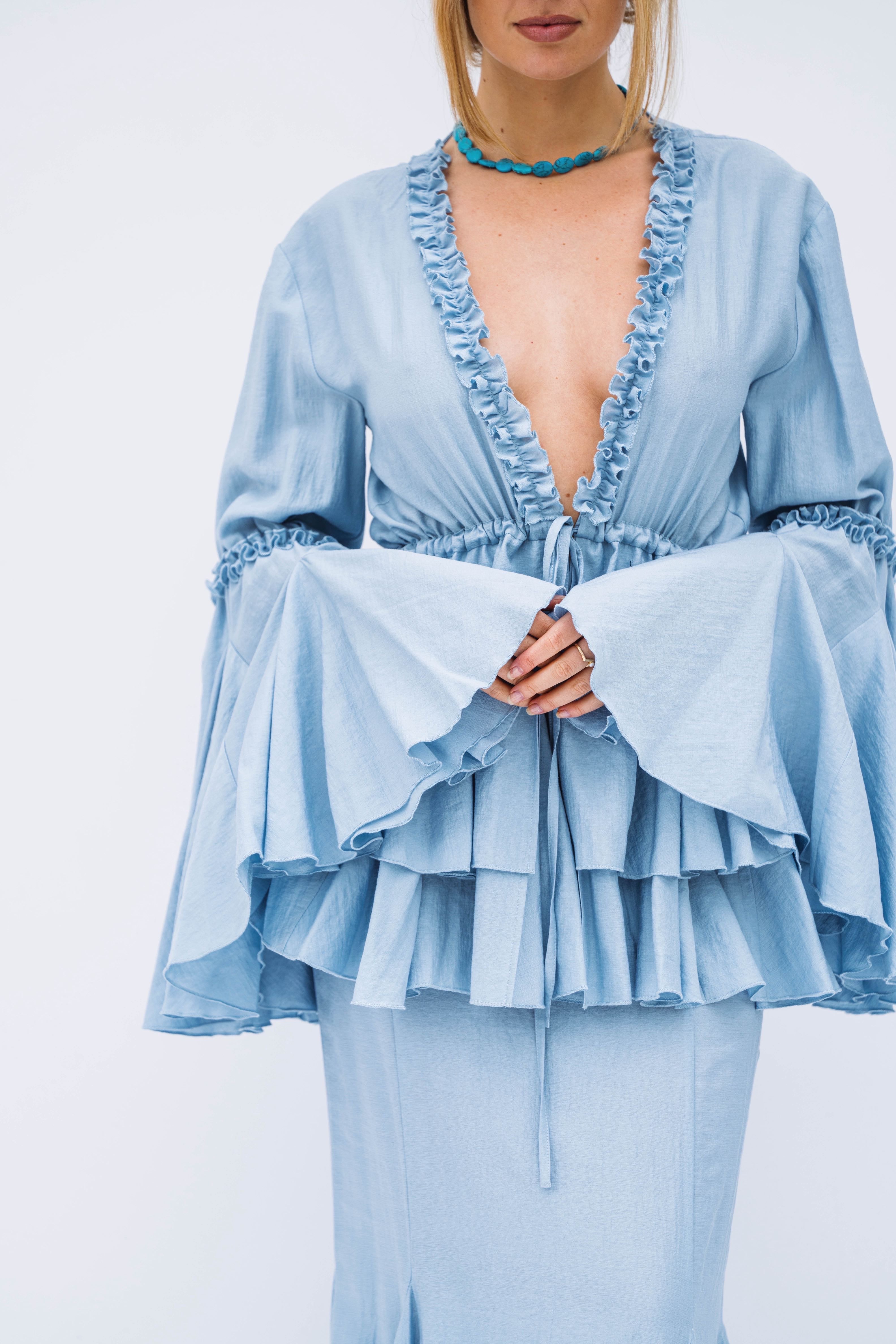Muse Blouse Blue
