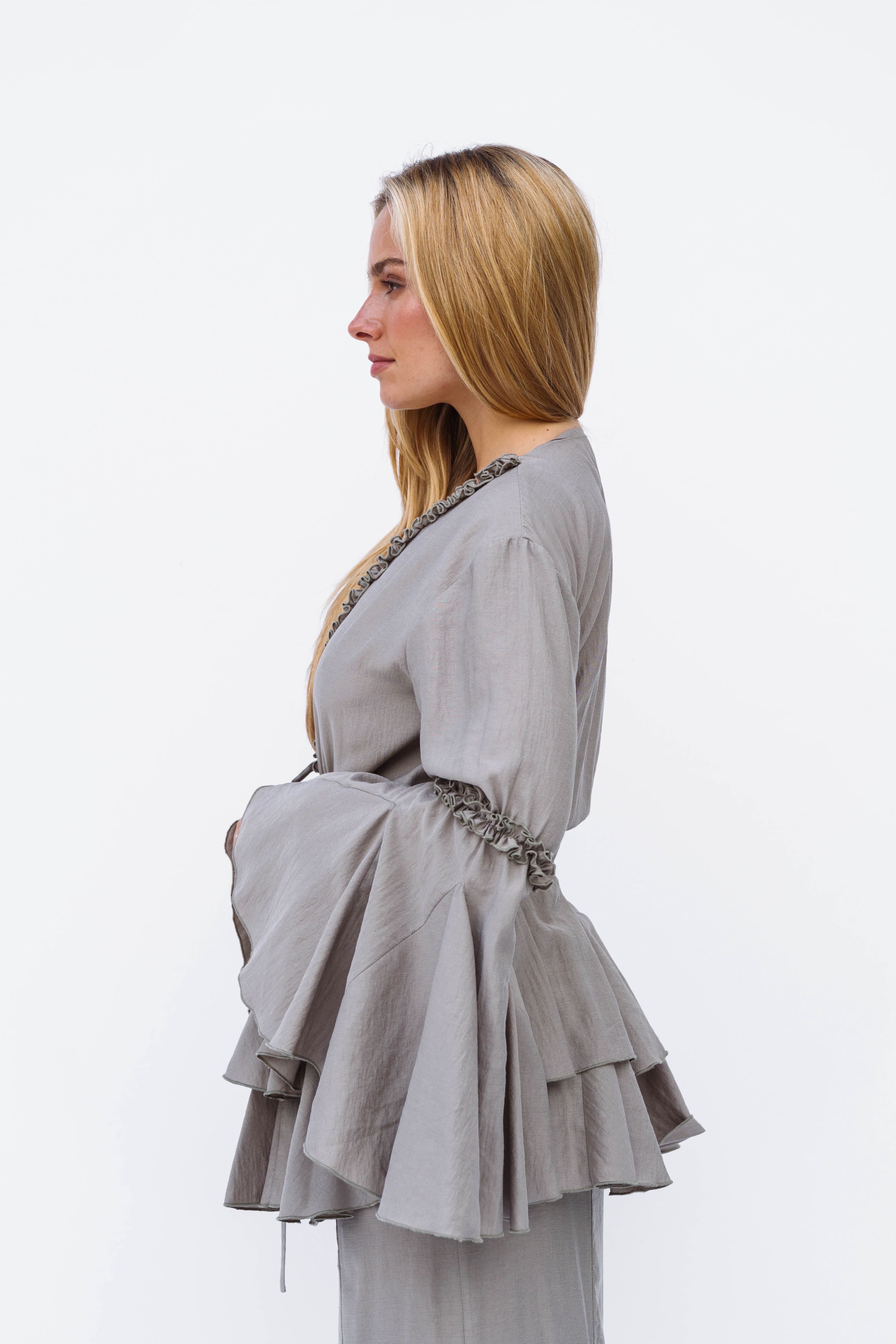 Muse Blouse Grey