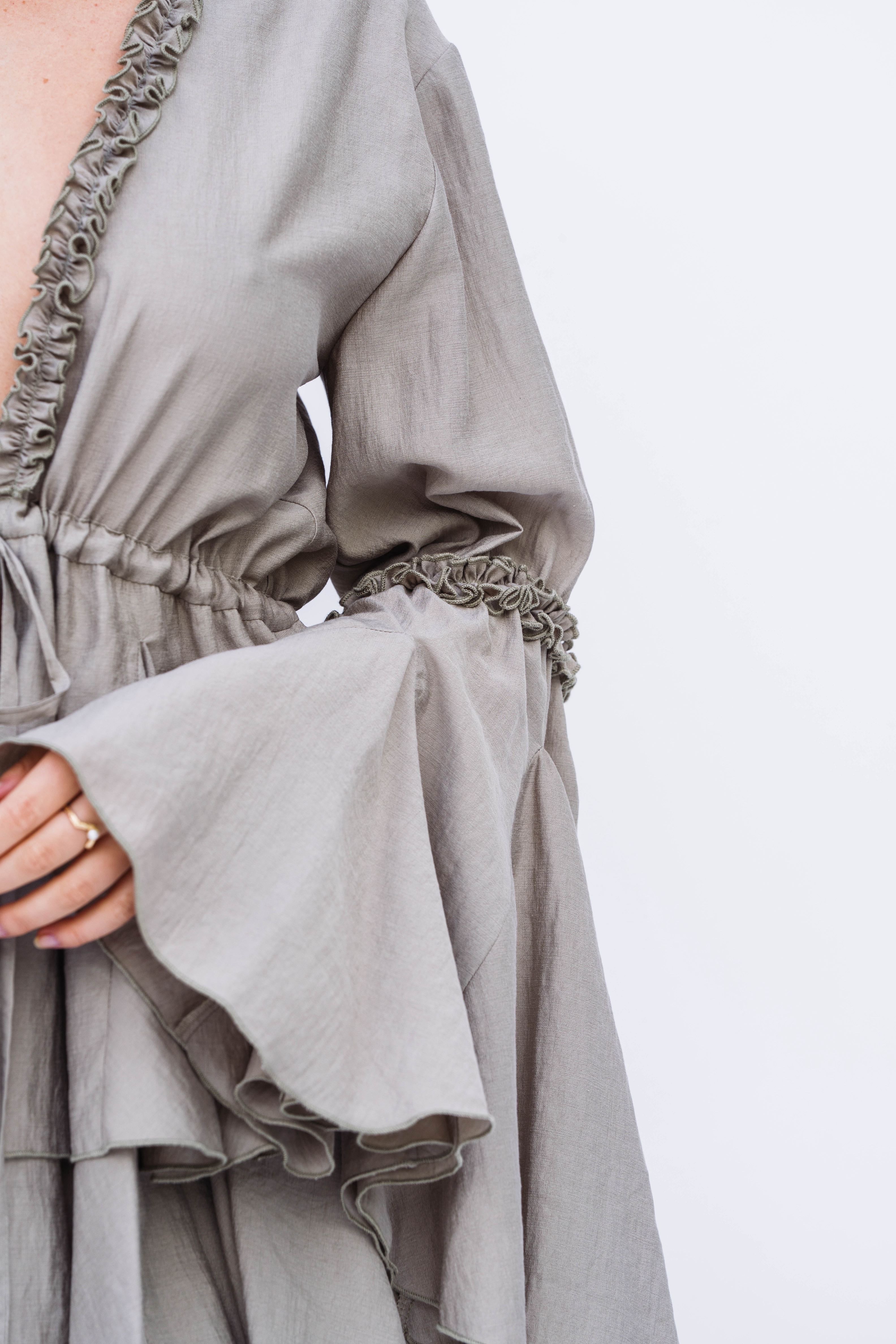 Muse Blouse Grey