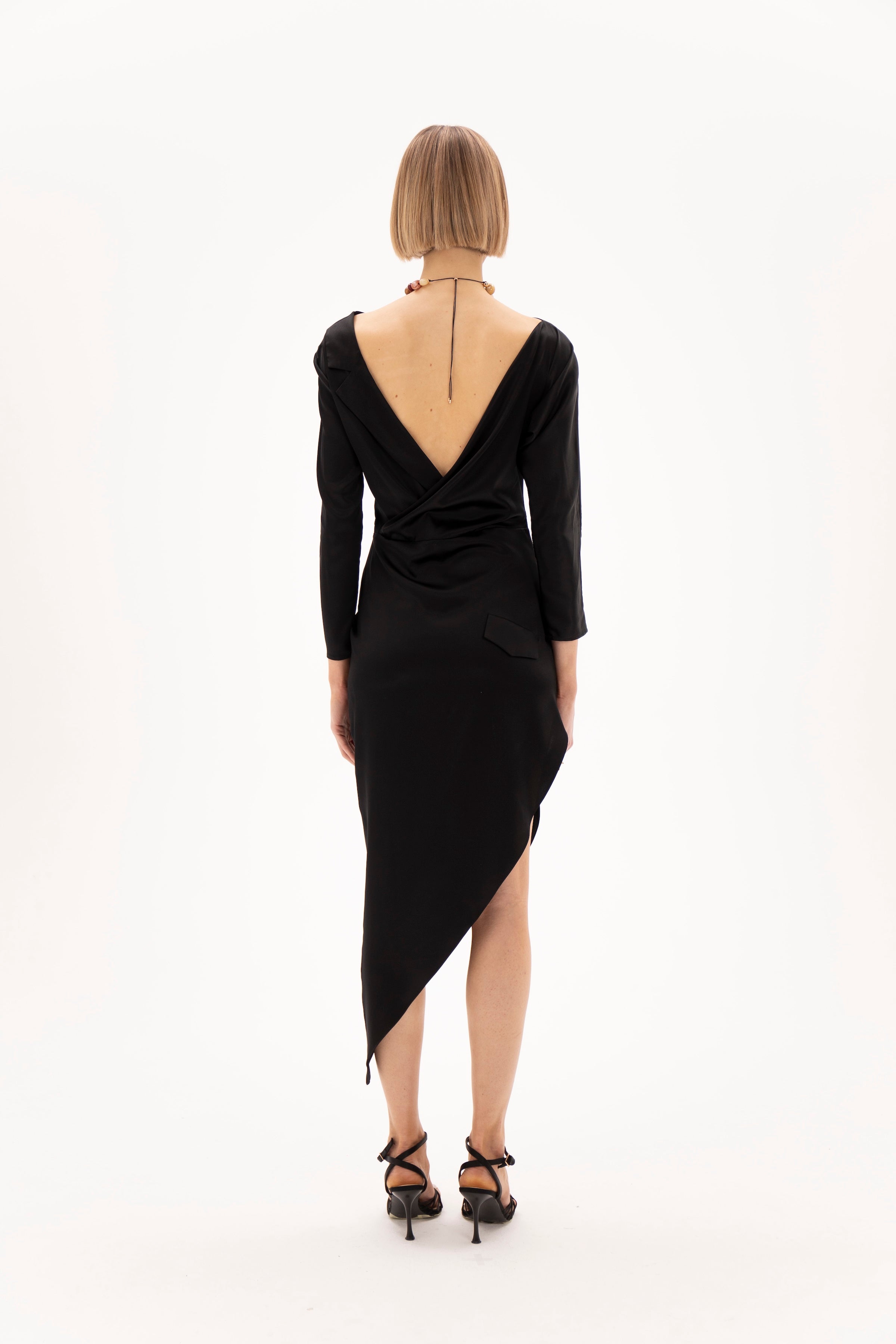 Bare Silk Hour Dress Black