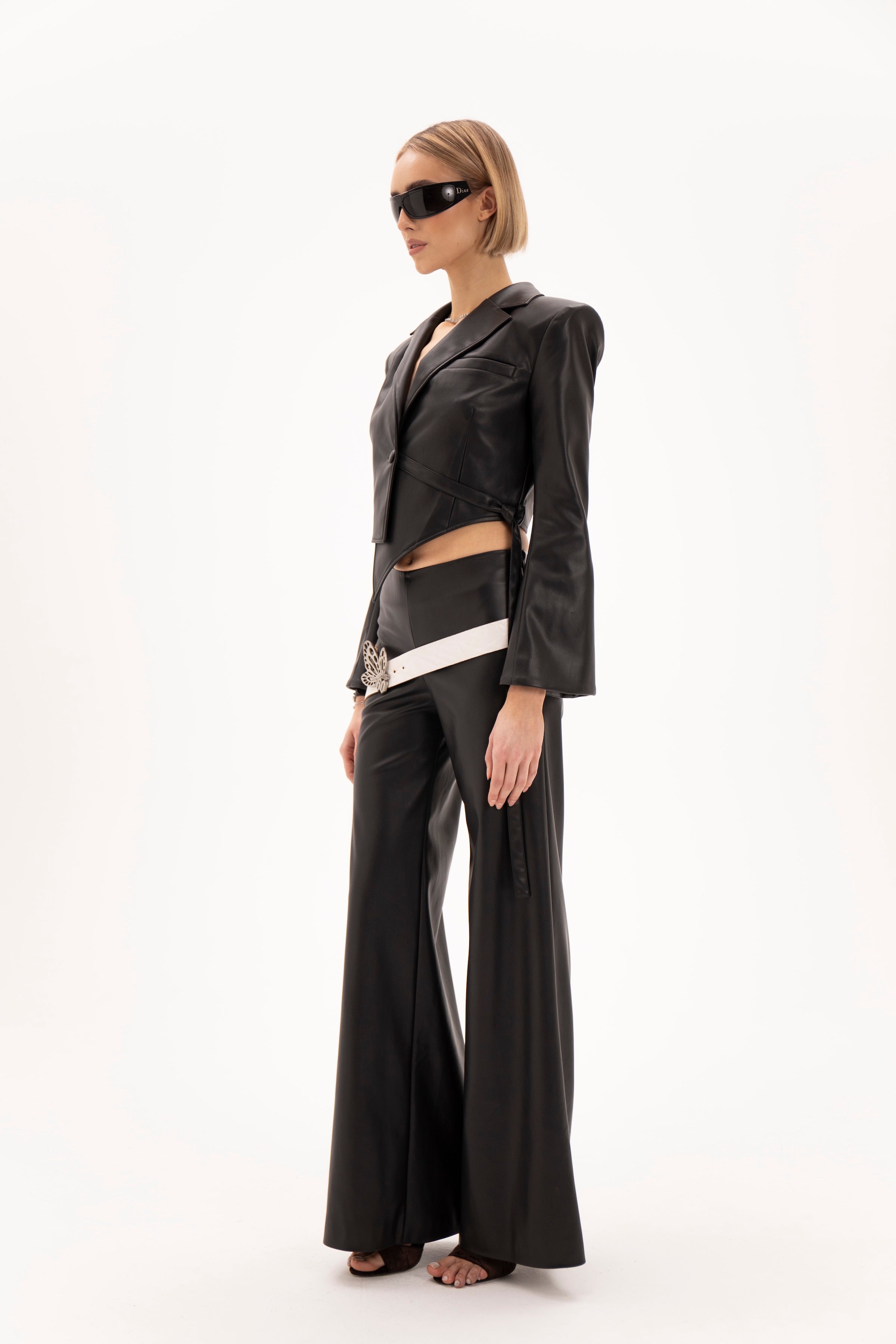 Low Line Trousers Black