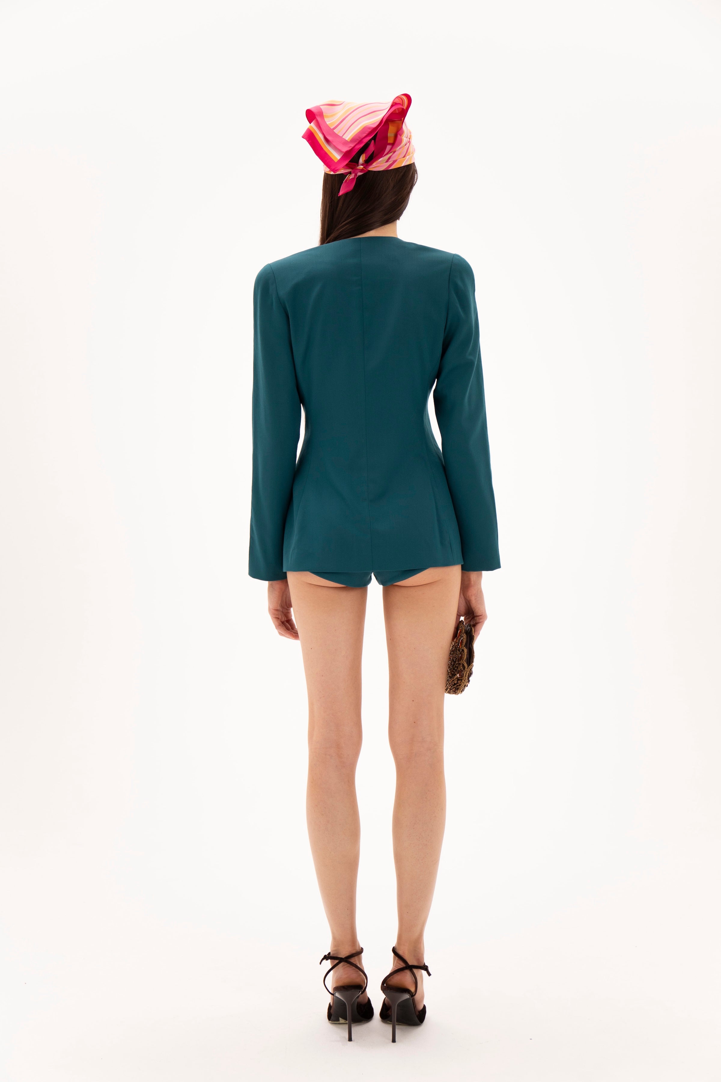 Second Line Shorts Green