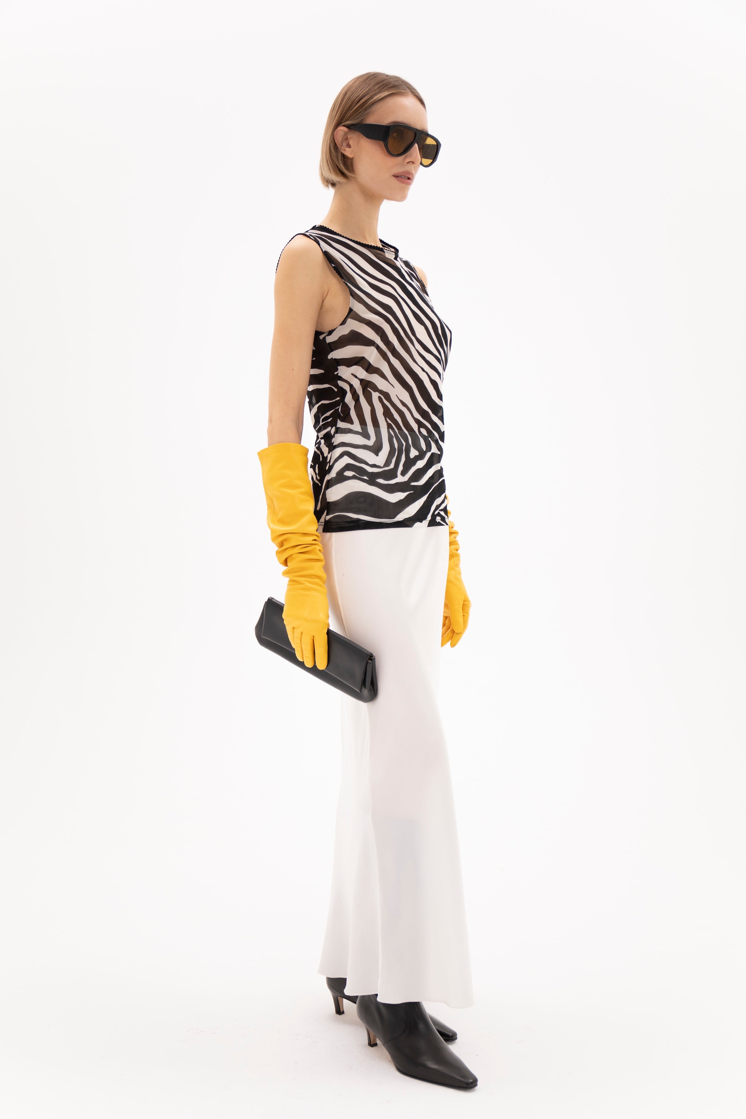Noelle Skirt White