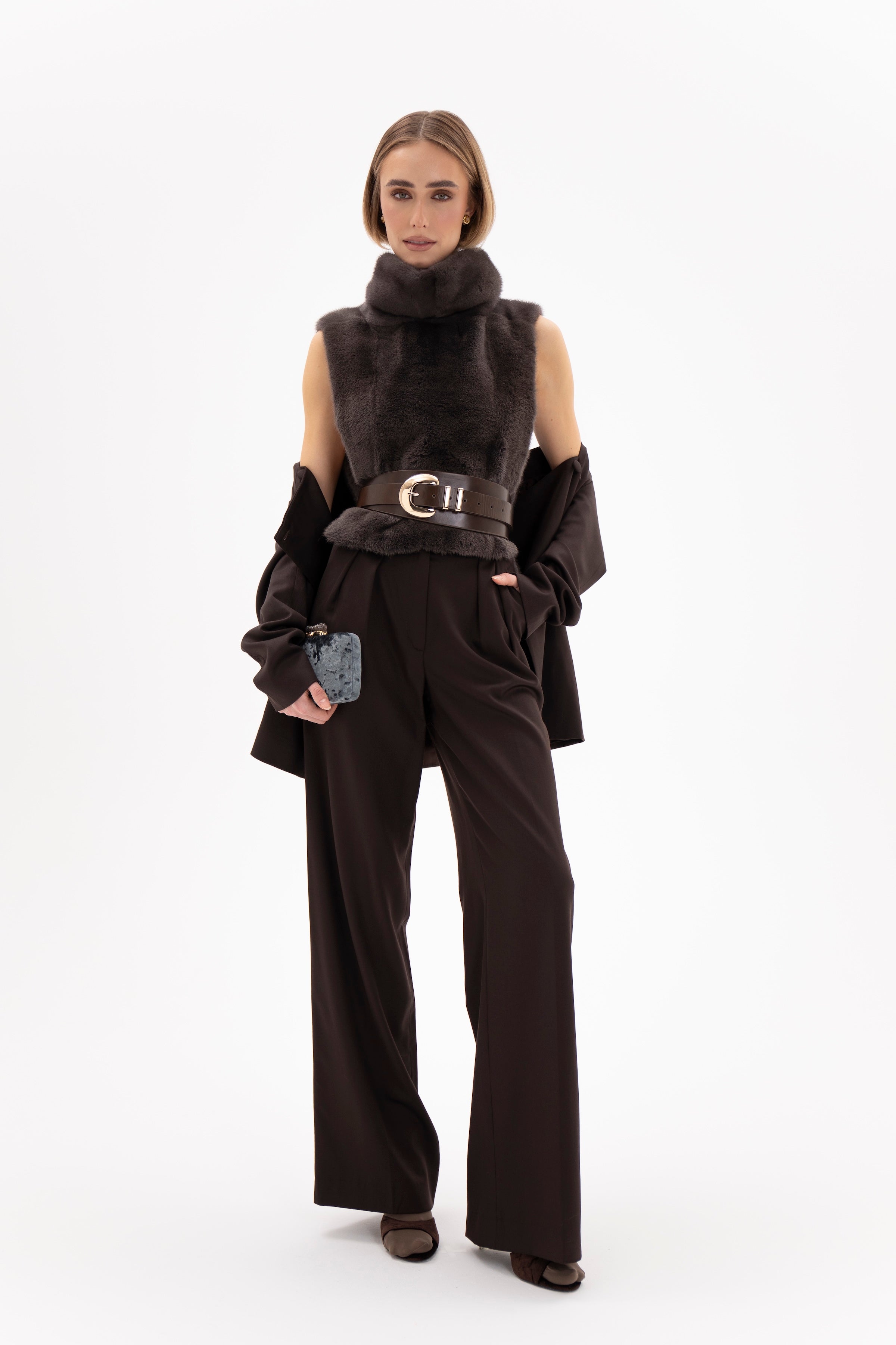 Livia Trousers Chocolate