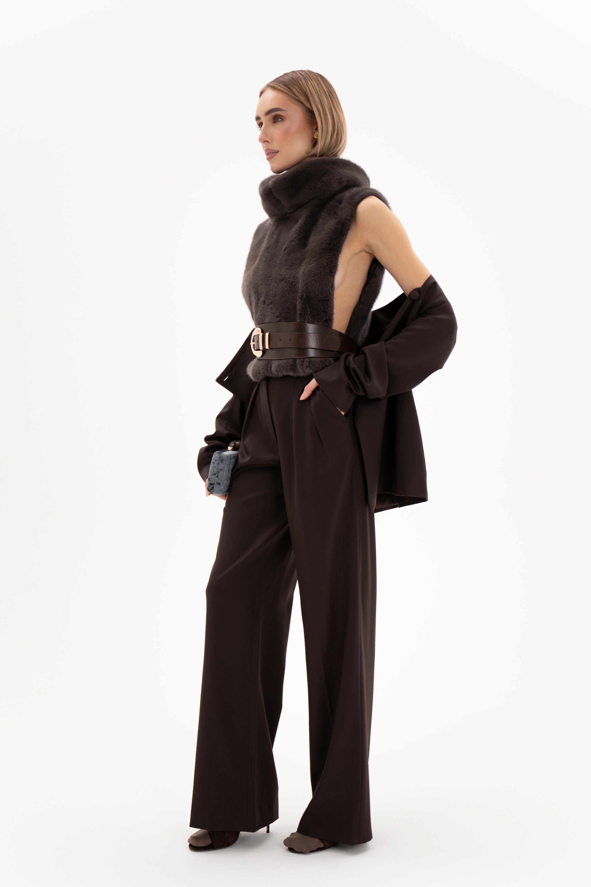 Livia Trousers Chocolate
