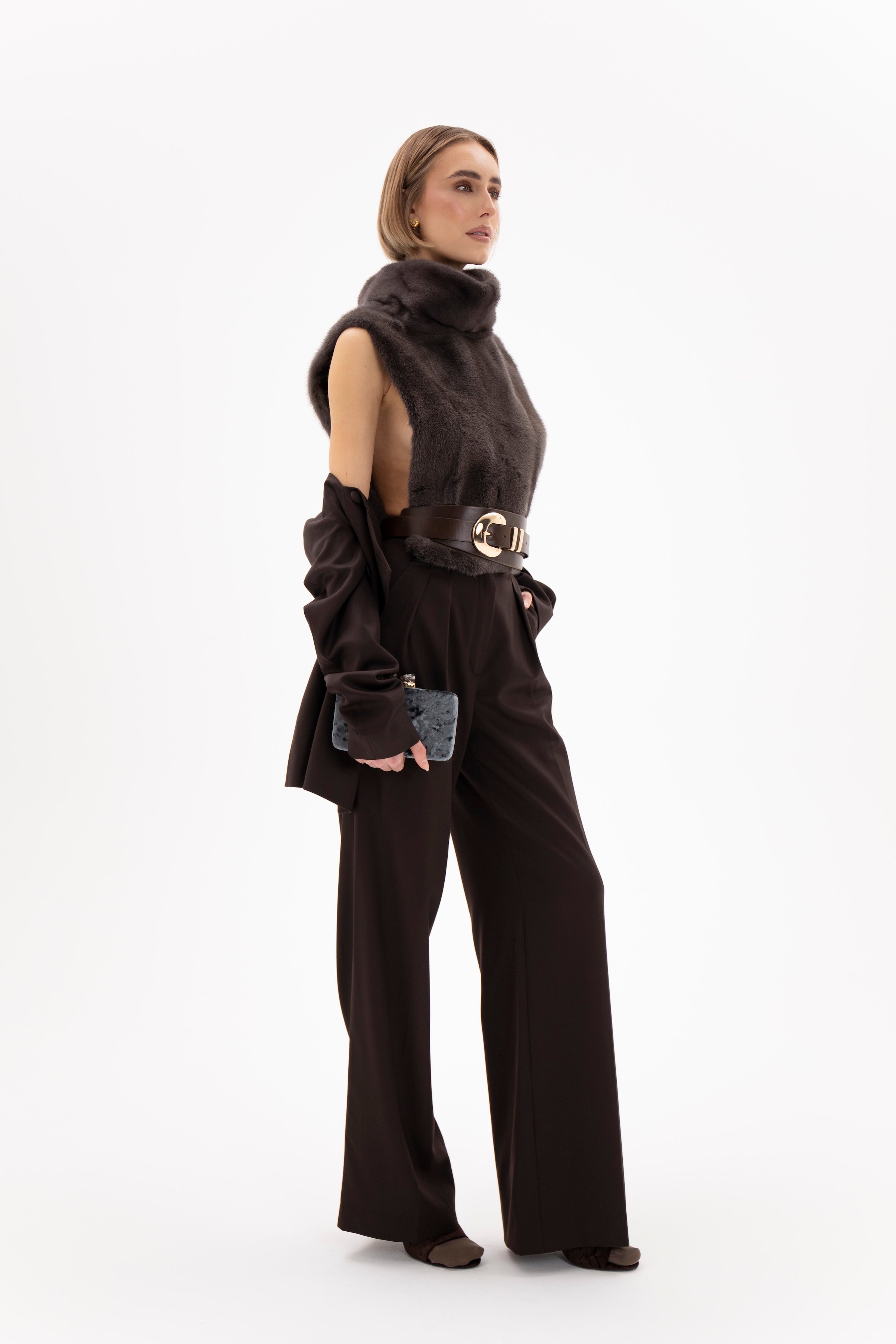 Livia Trousers Chocolate