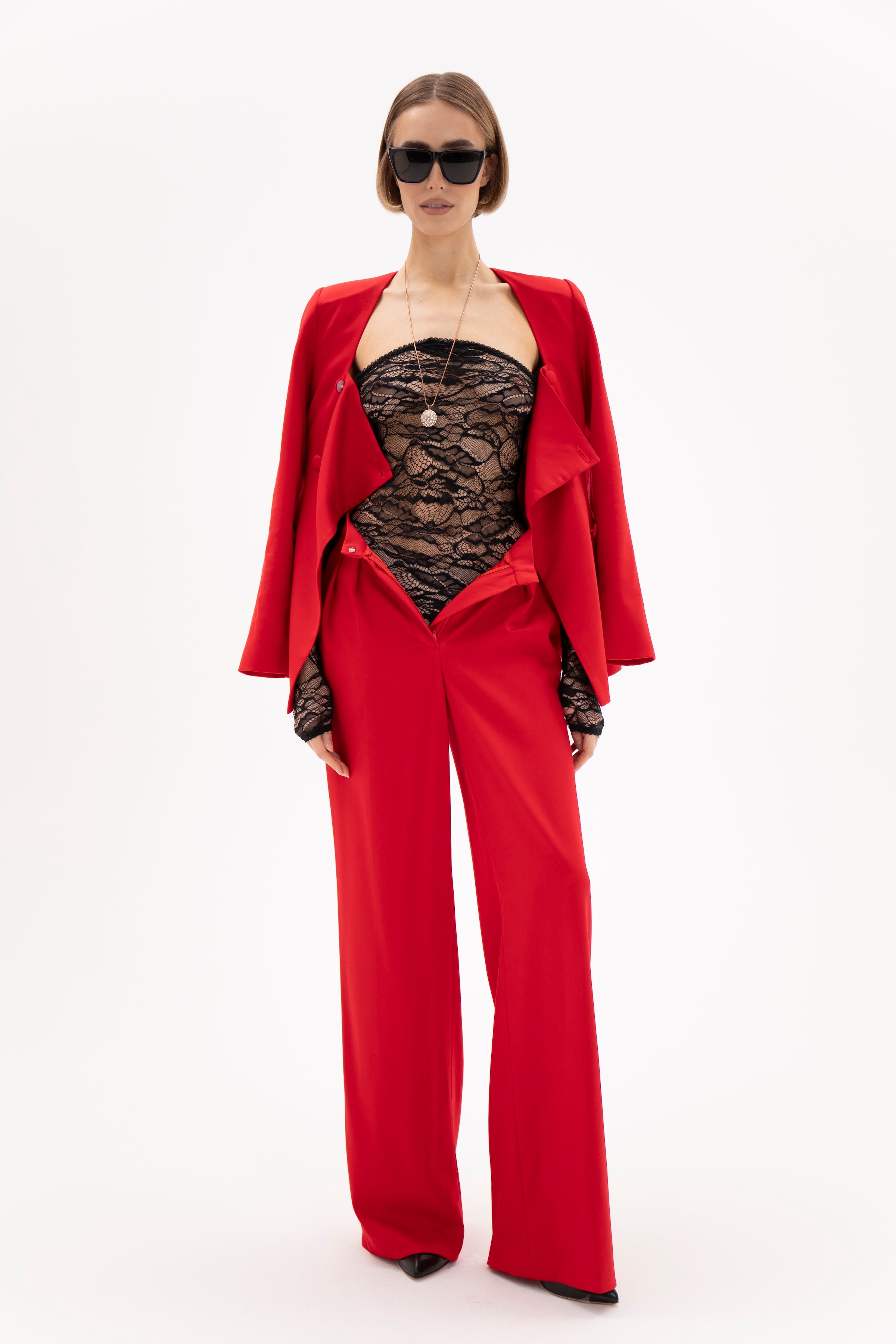 Livia Trousers Red
