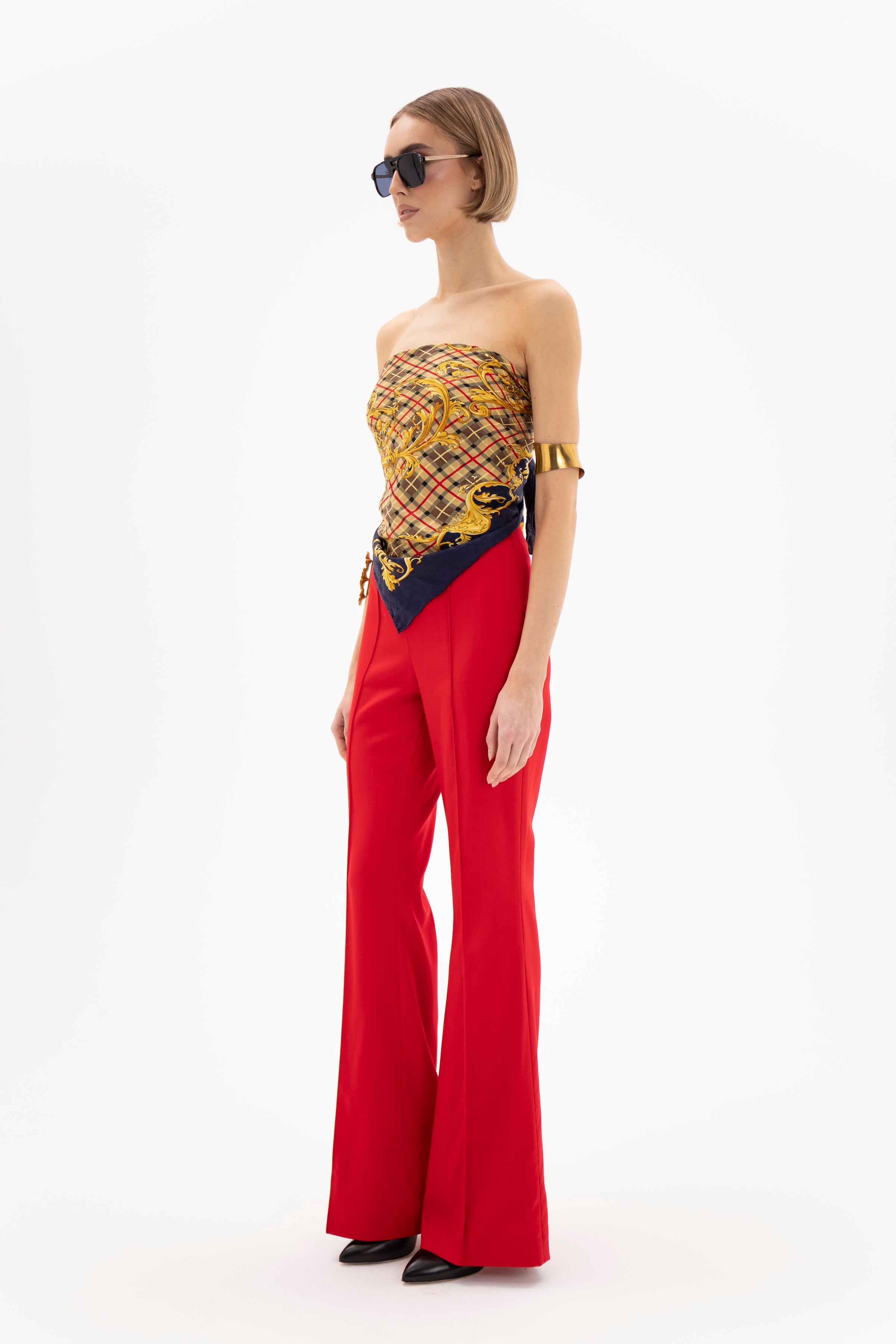 Marcella Trousers Red