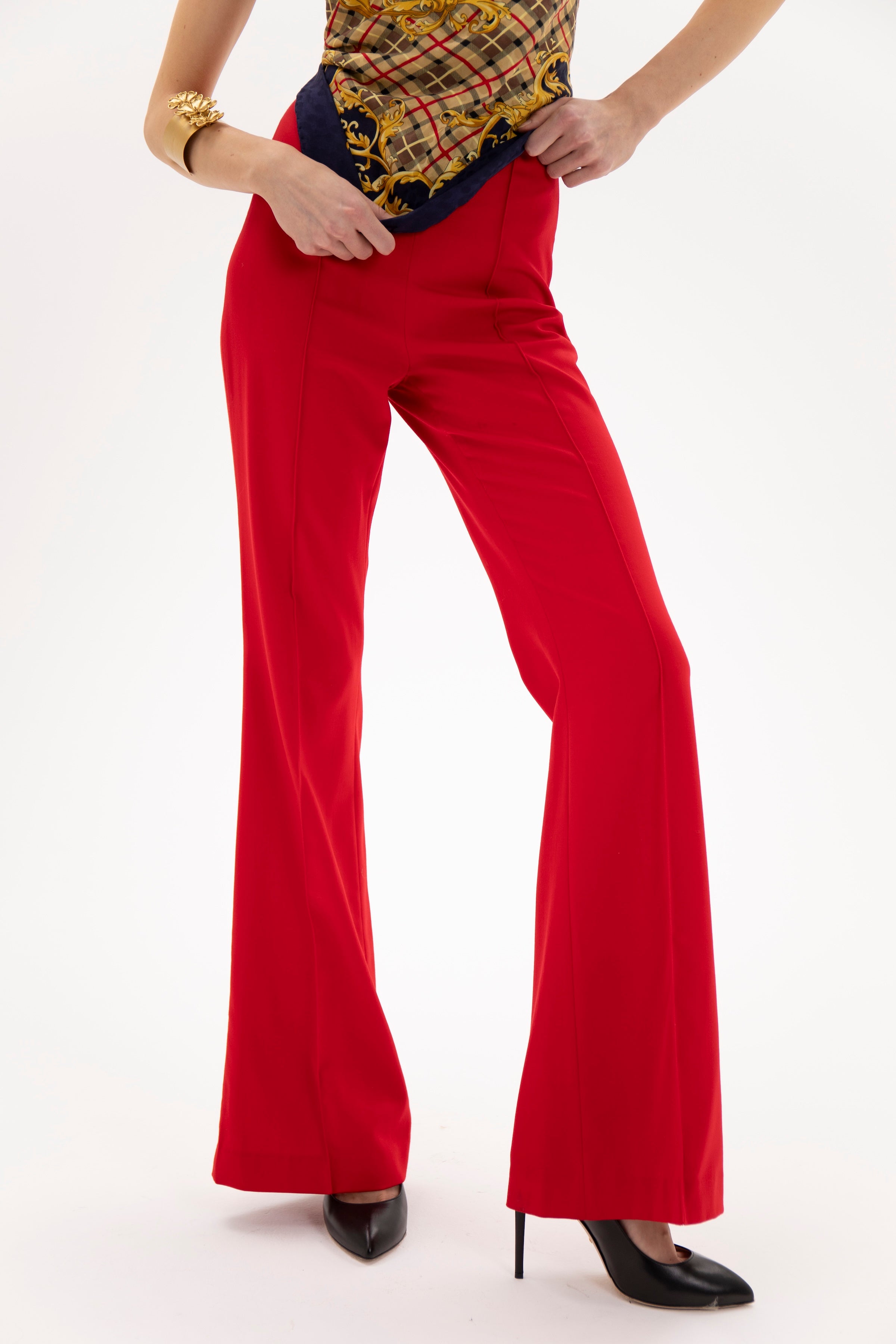 Marcella Trousers Red
