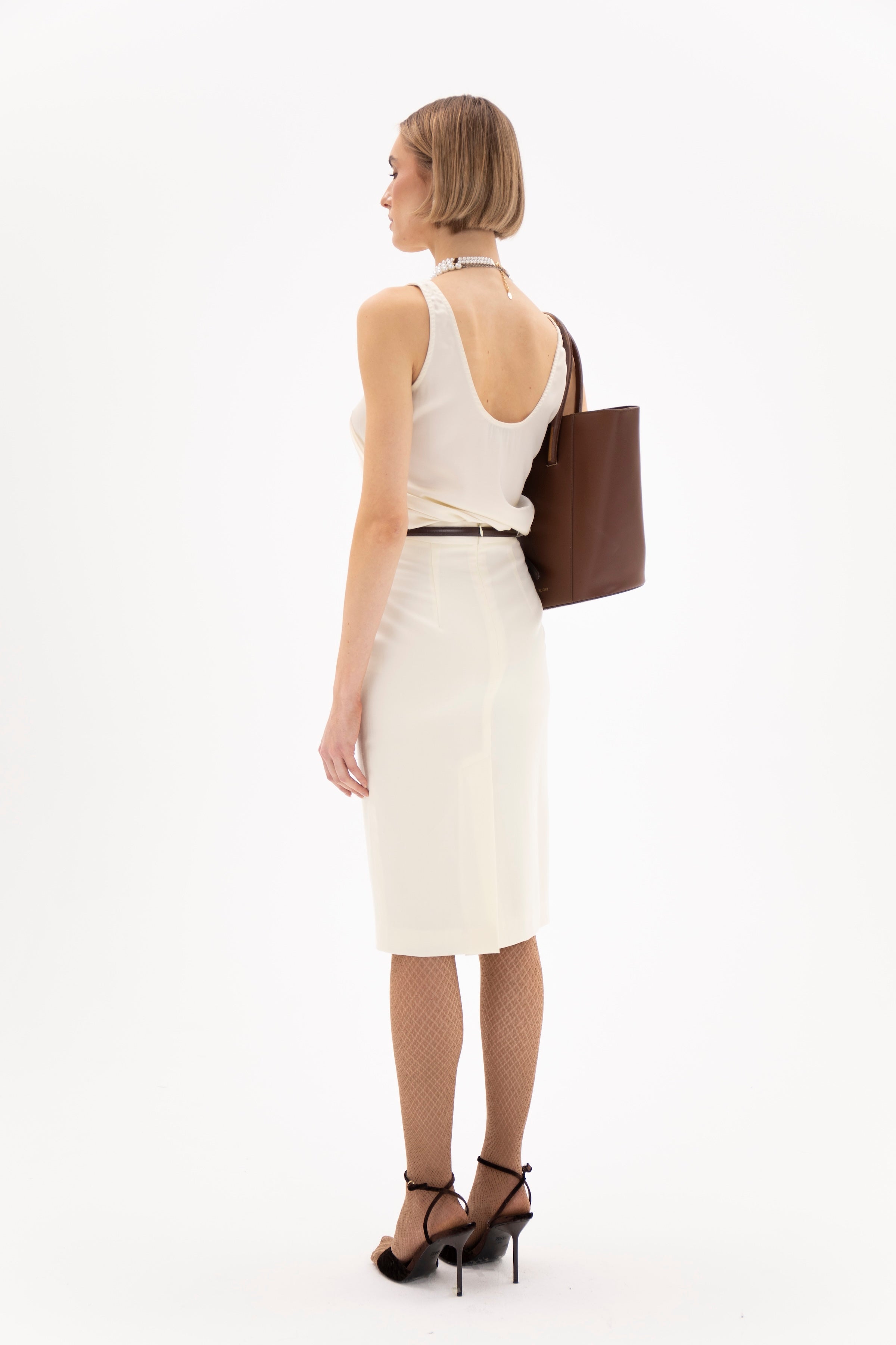 Aurora Skirt White