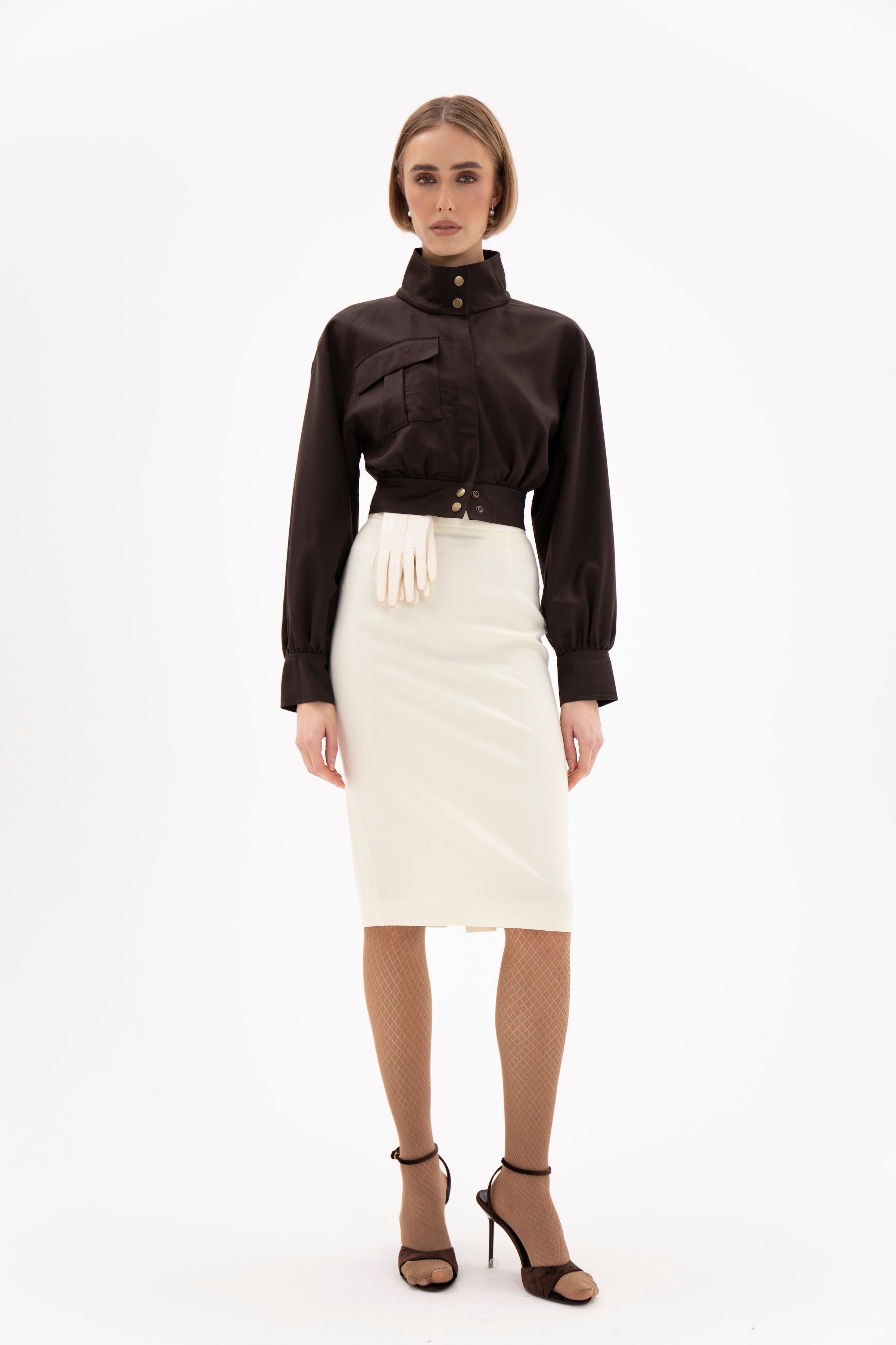 Aurora Skirt White