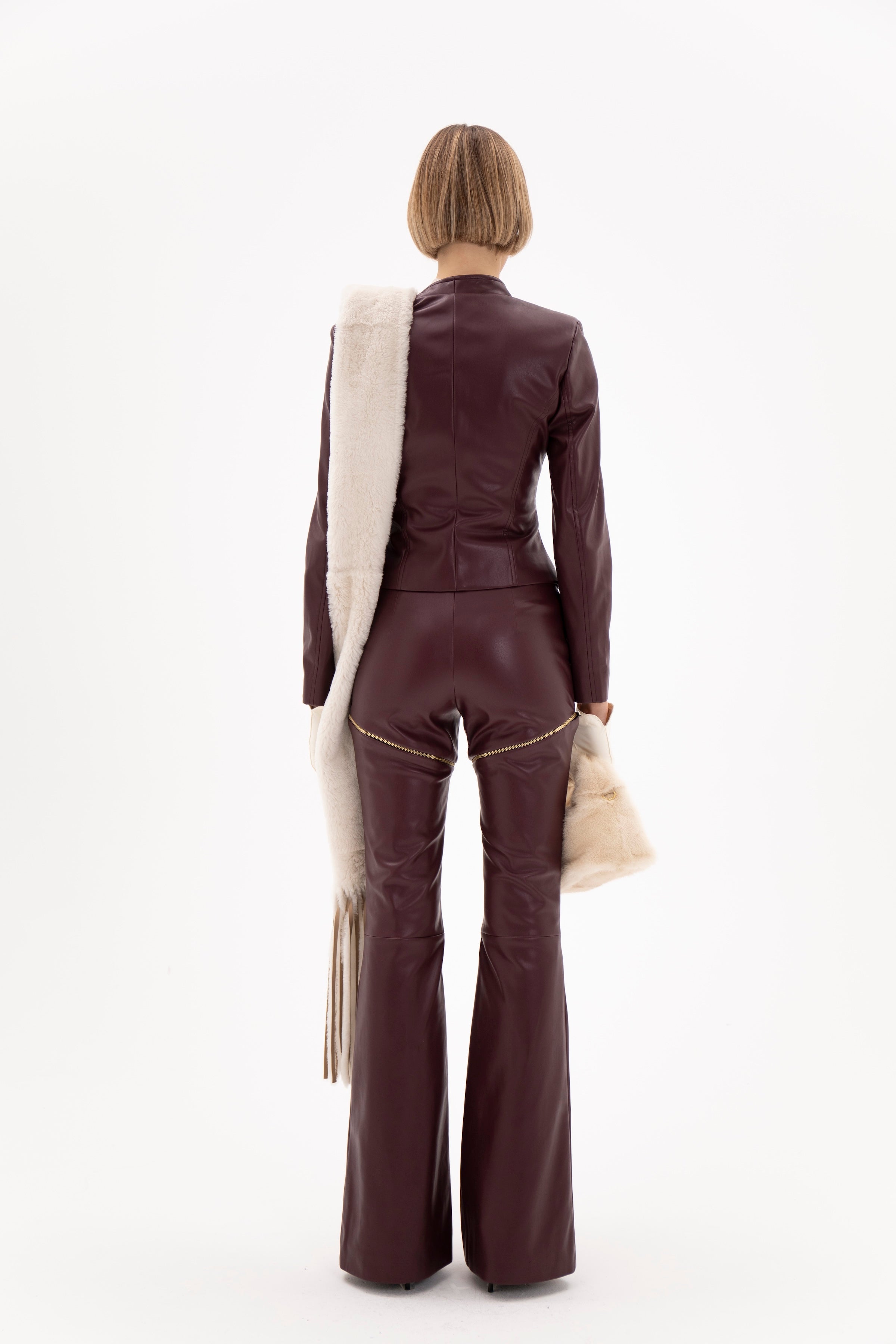 Auro Trousers Burgundy
