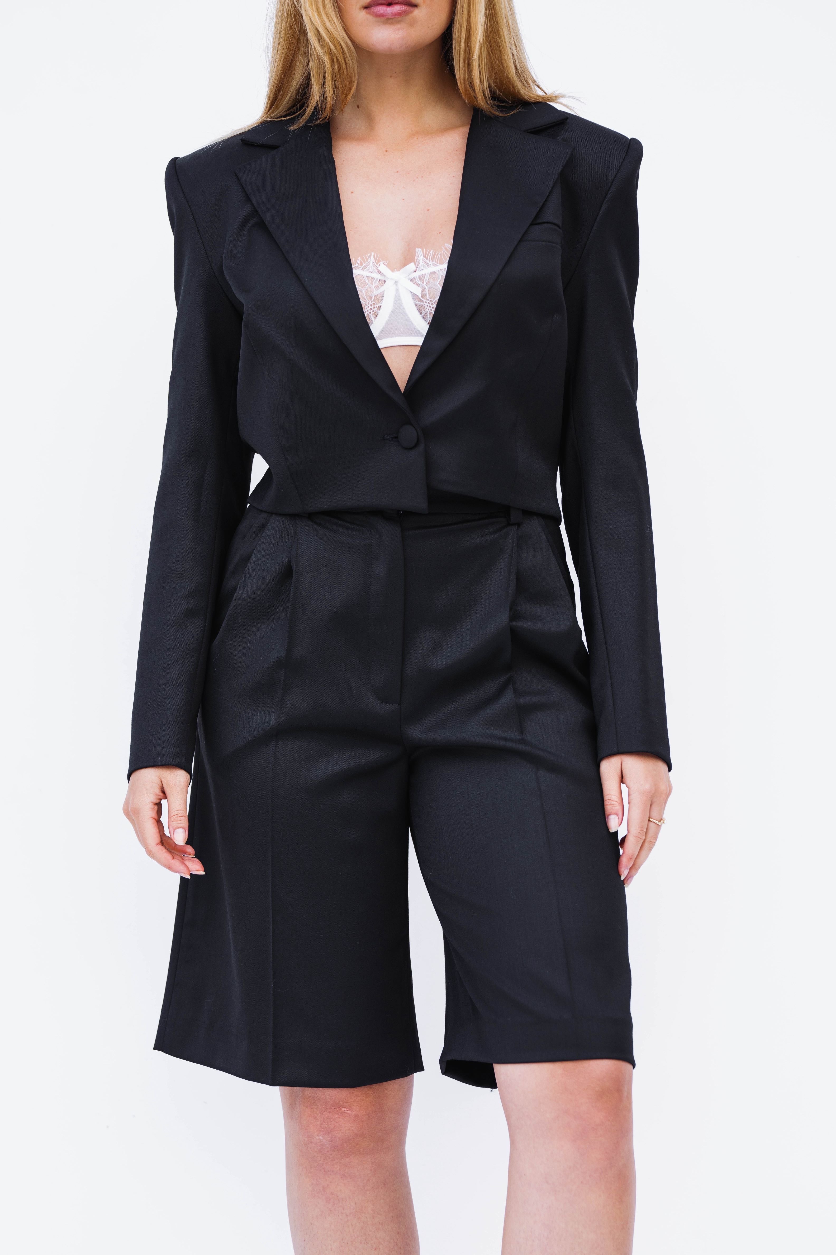 Lumen Blazer Black
