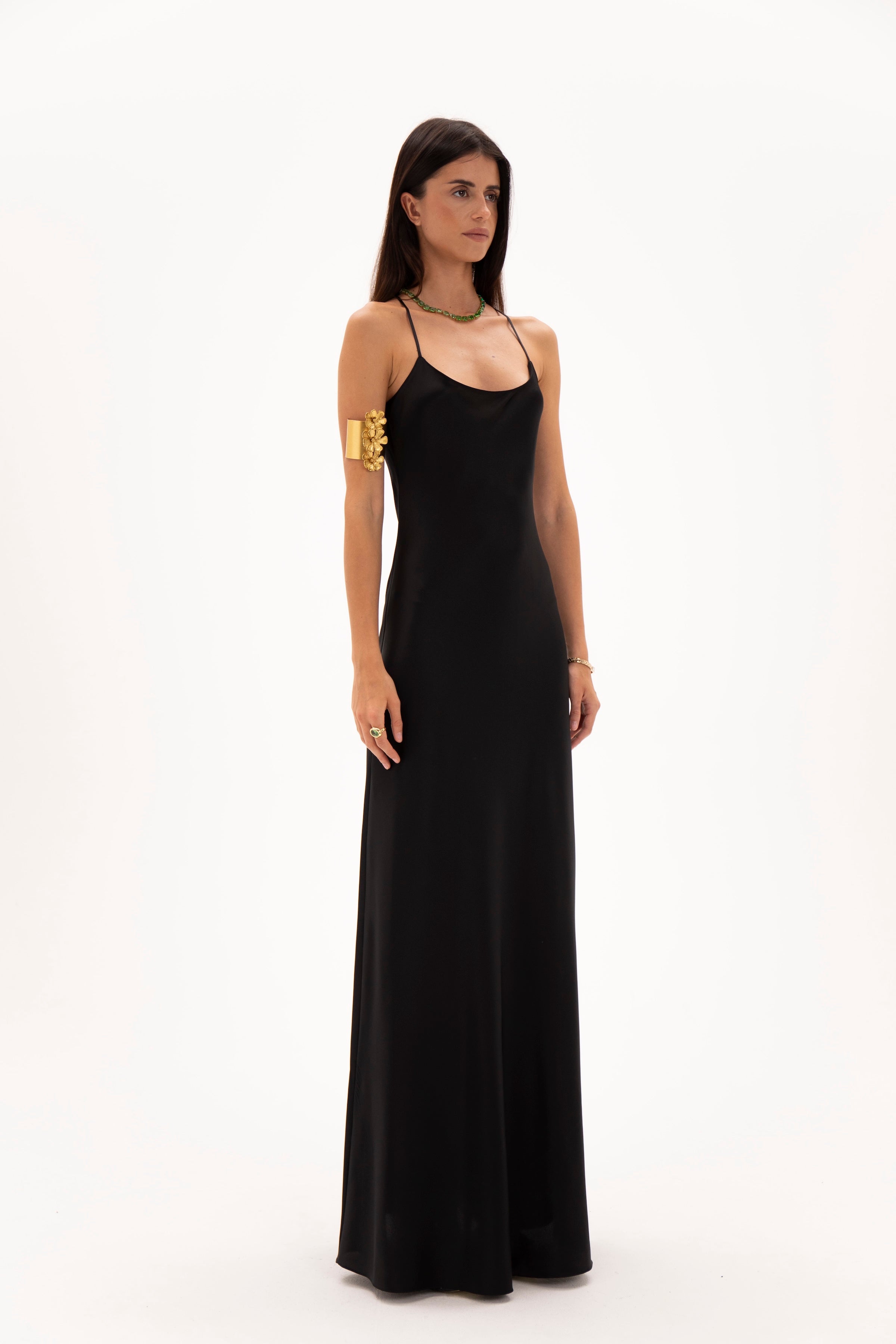 Second Skin Dress Deep Black