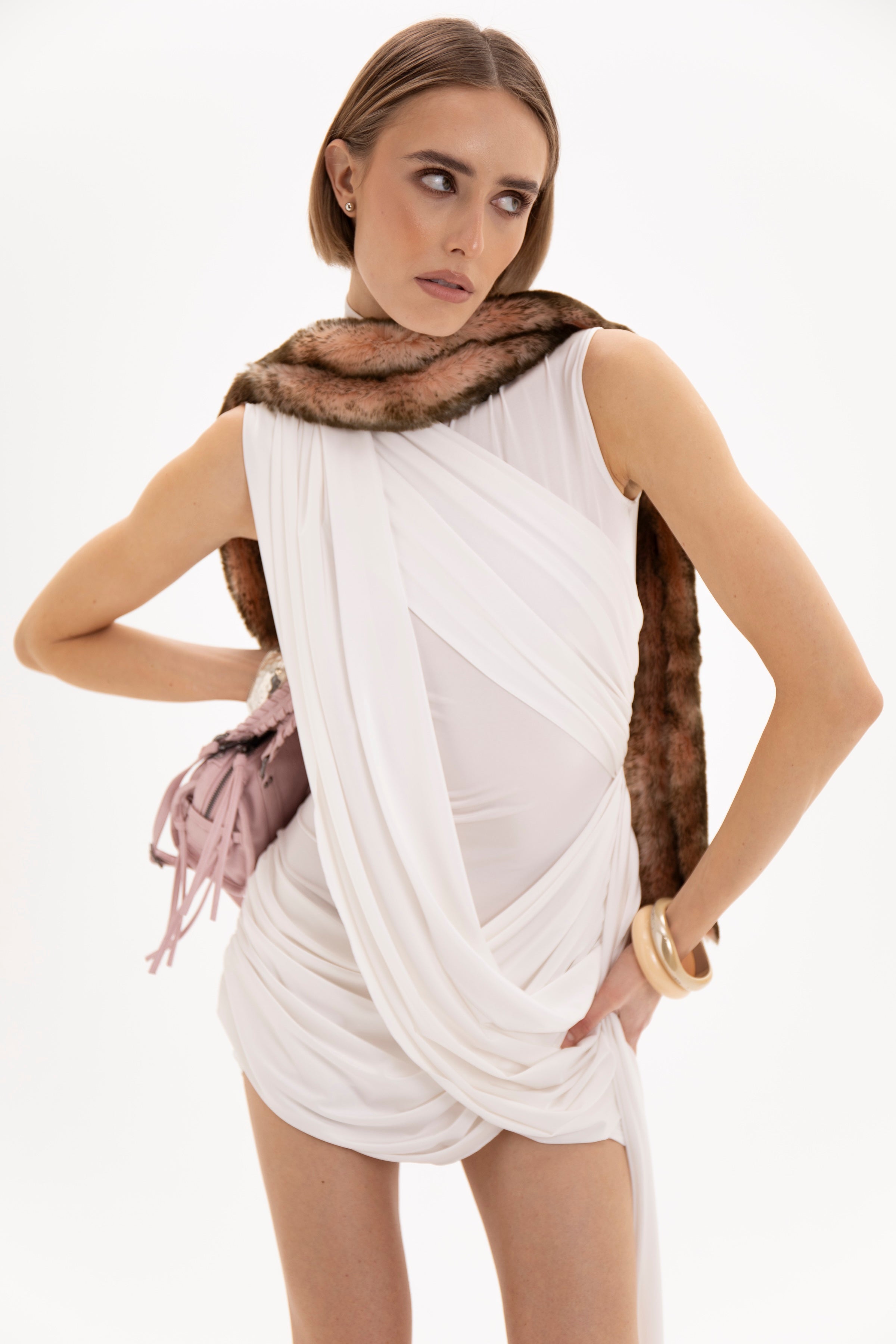 Jacqueline Dress White
