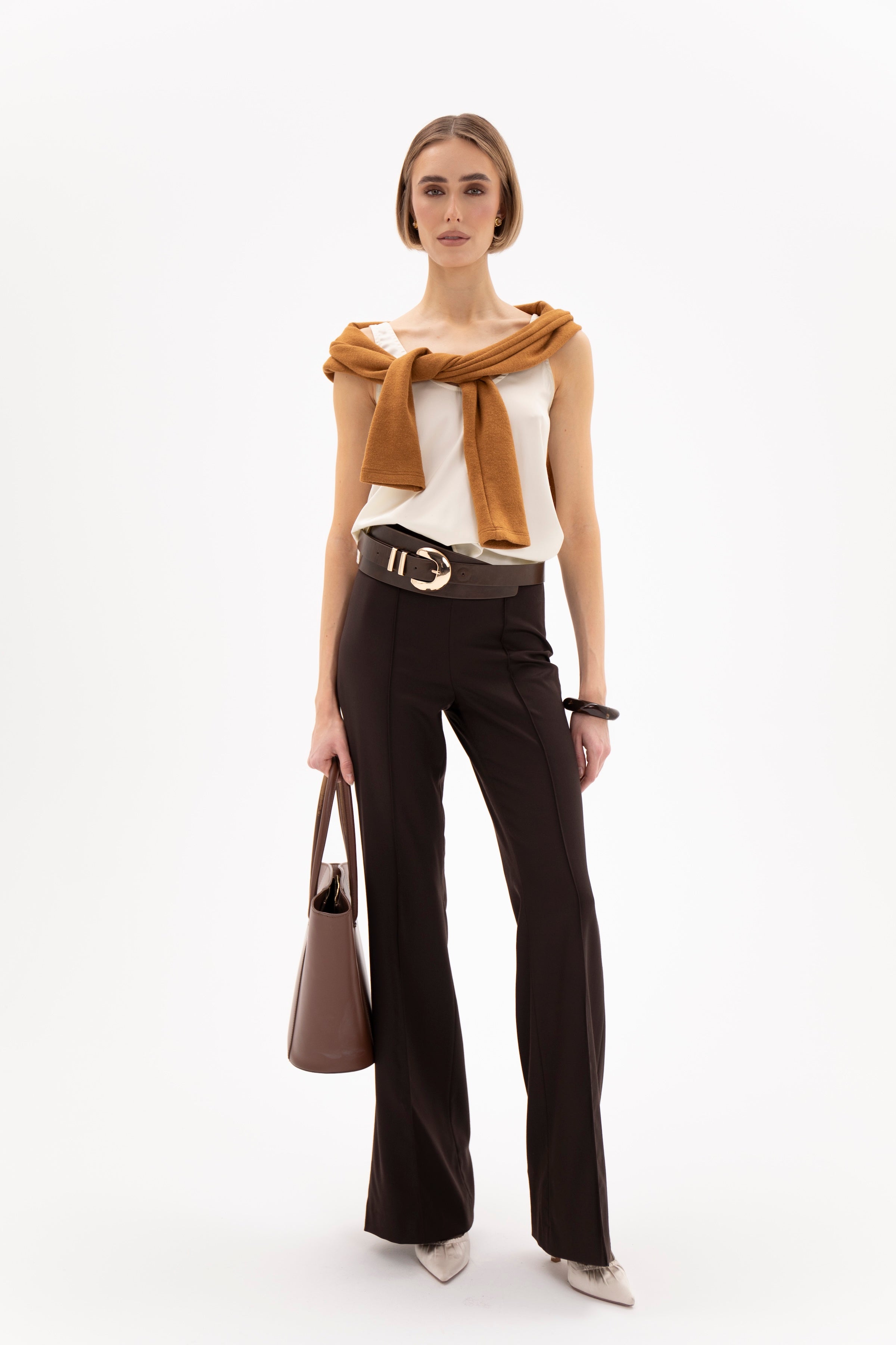 Marcella Trousers Chocolate