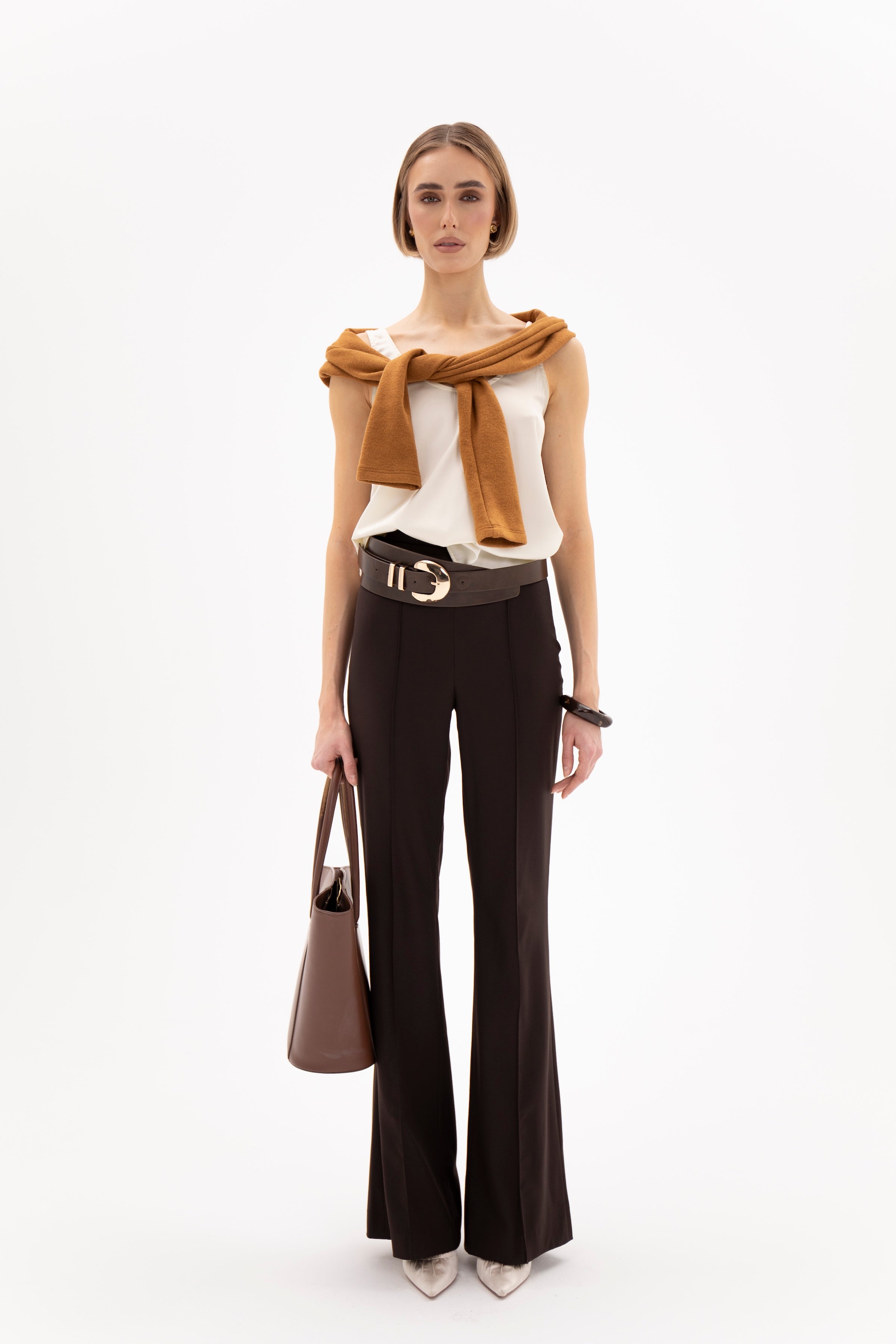 Marcella Trousers Chocolate