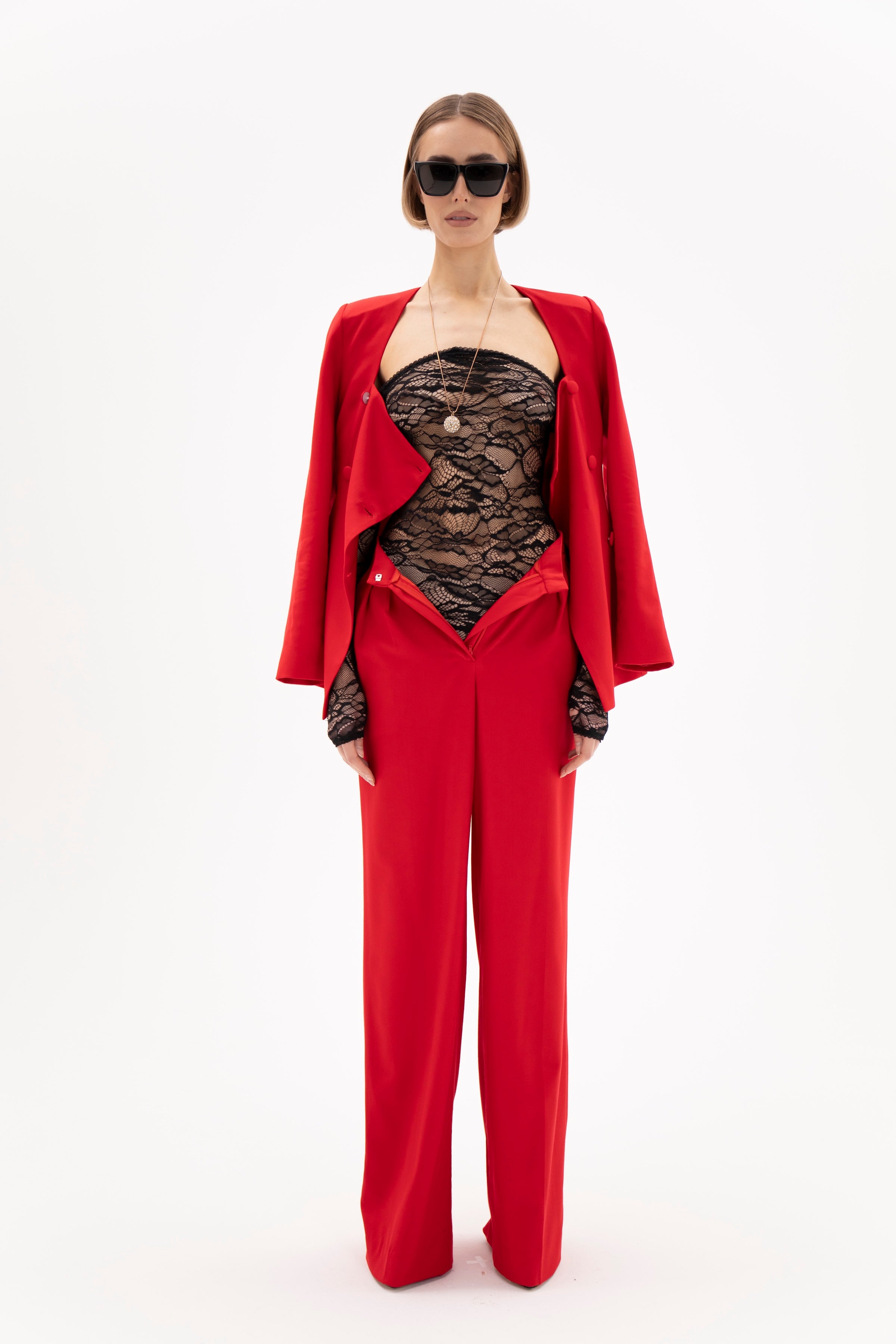 Livia Trousers Red