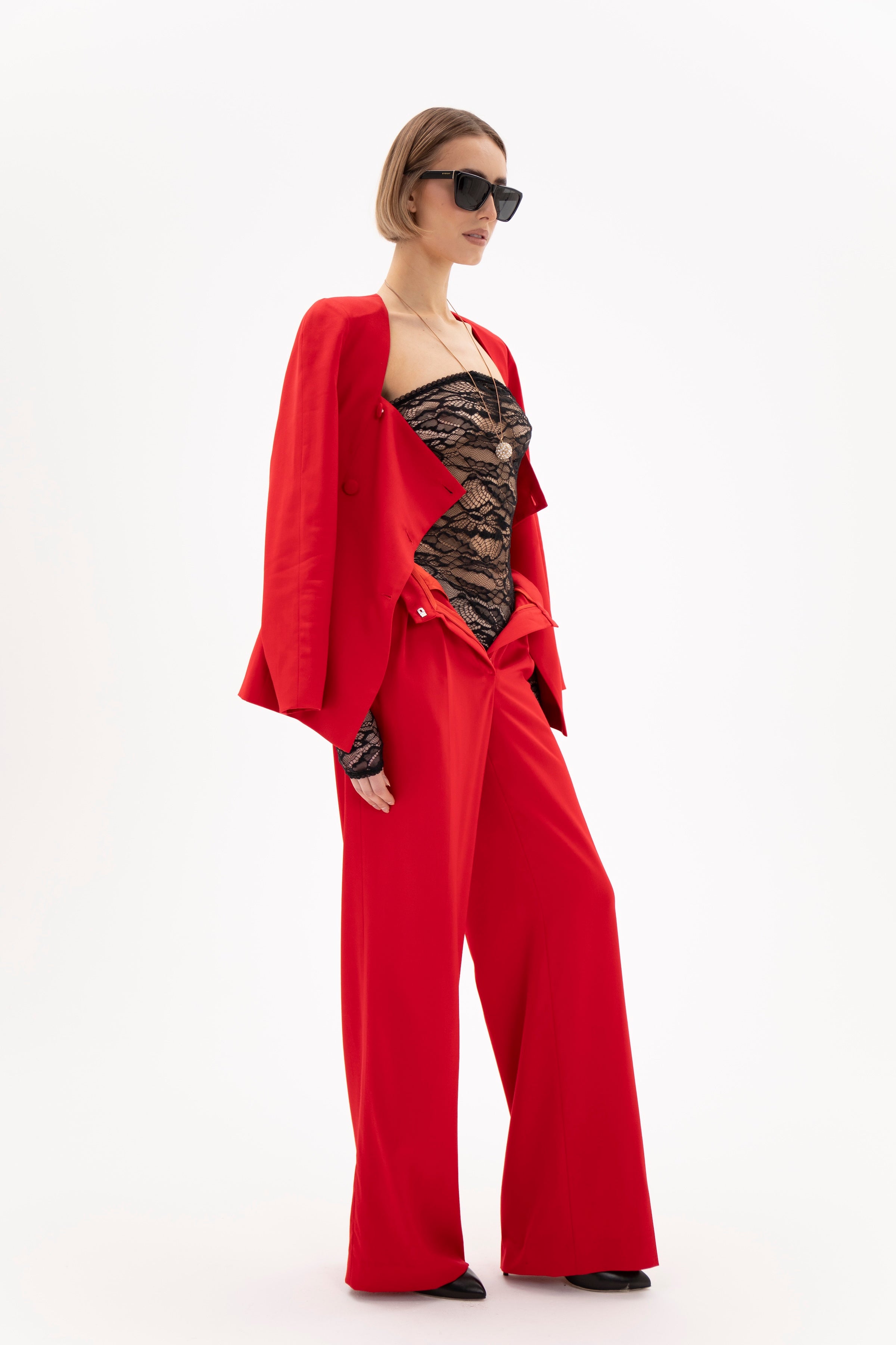 Livia Trousers Red