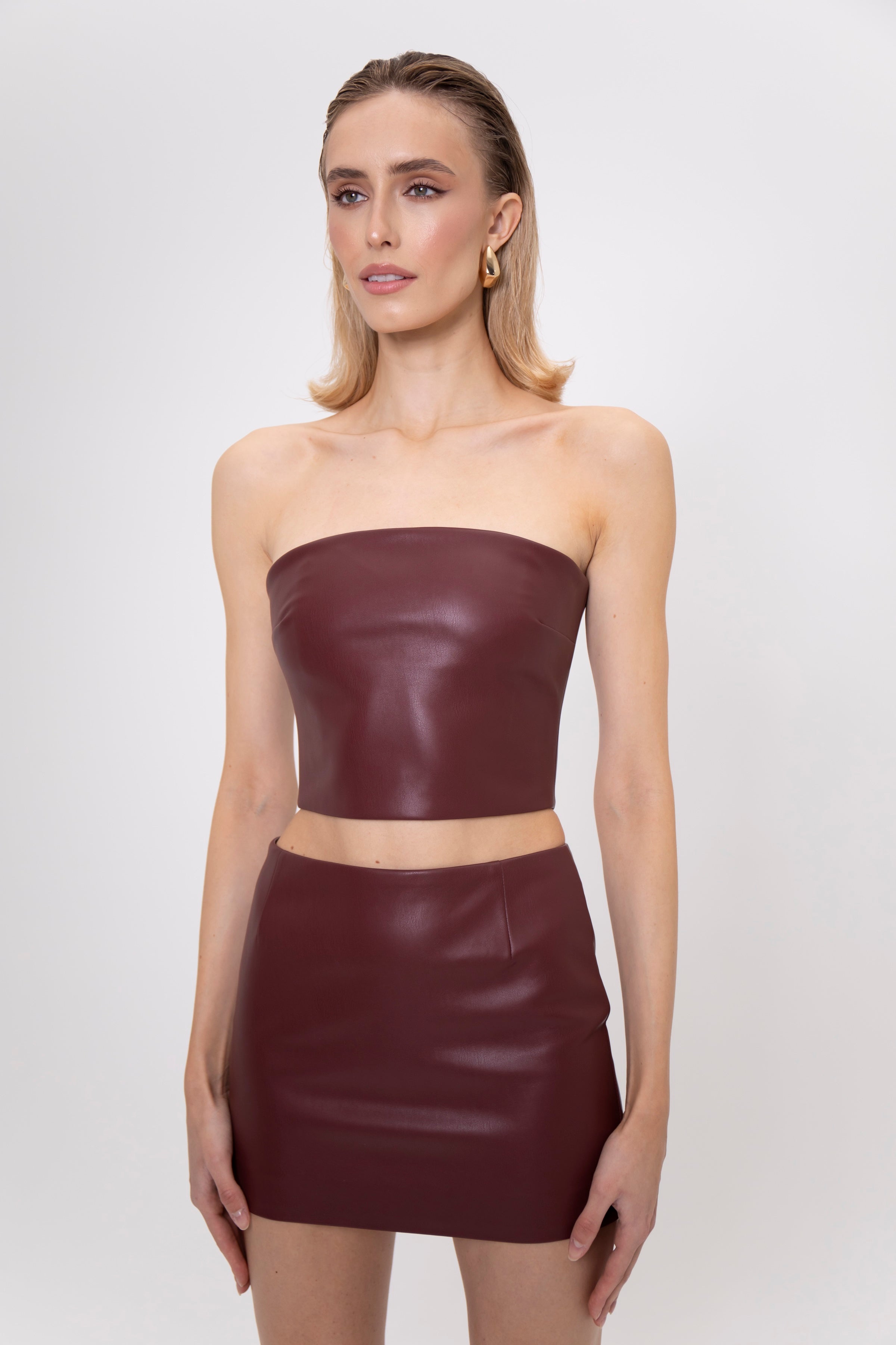 Helen Top Burgundy