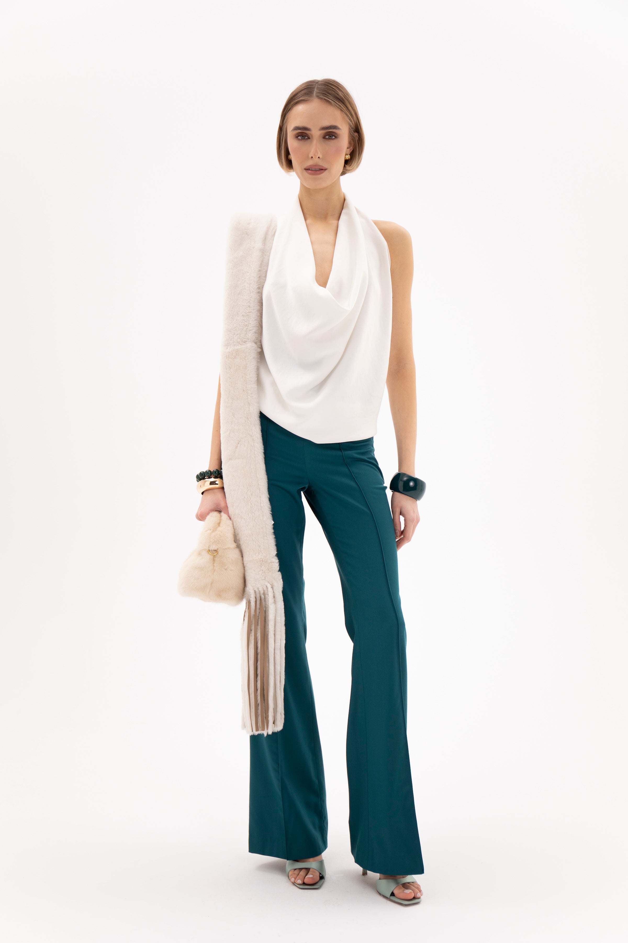 Marcella Trousers Green