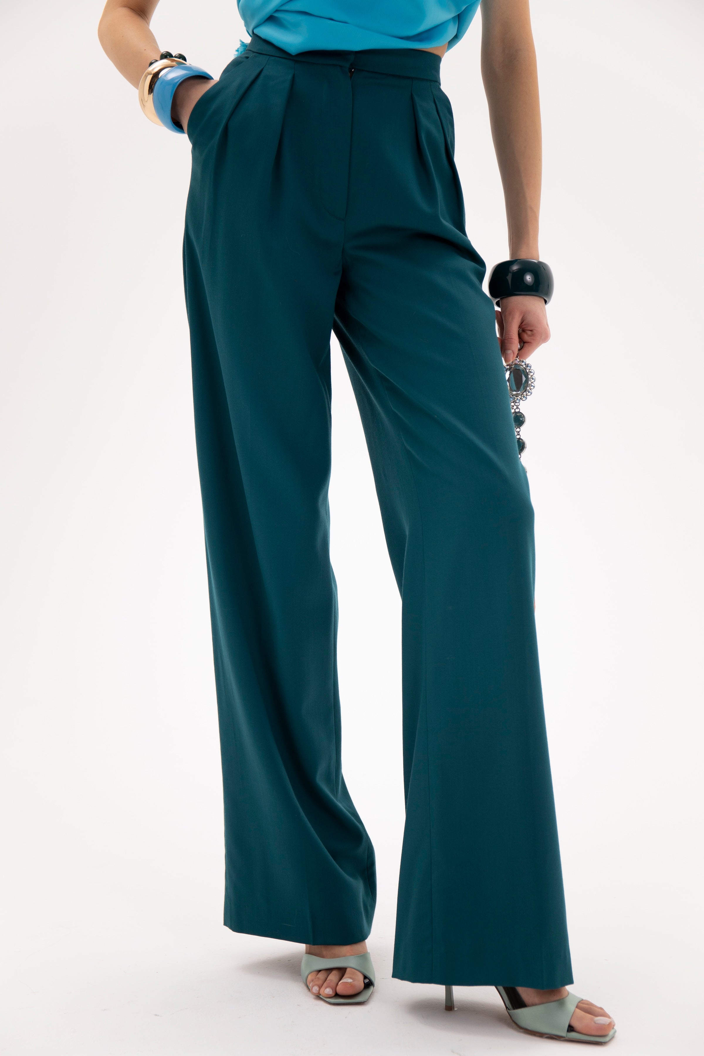 Livia Trousers Green