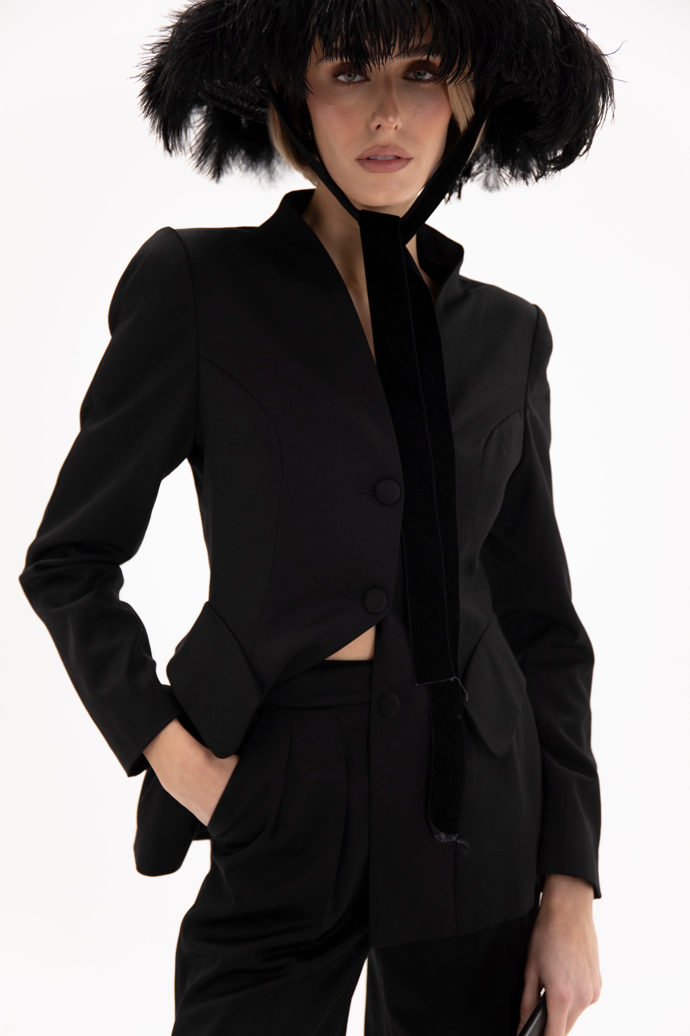 Noir Classic Blazer Black