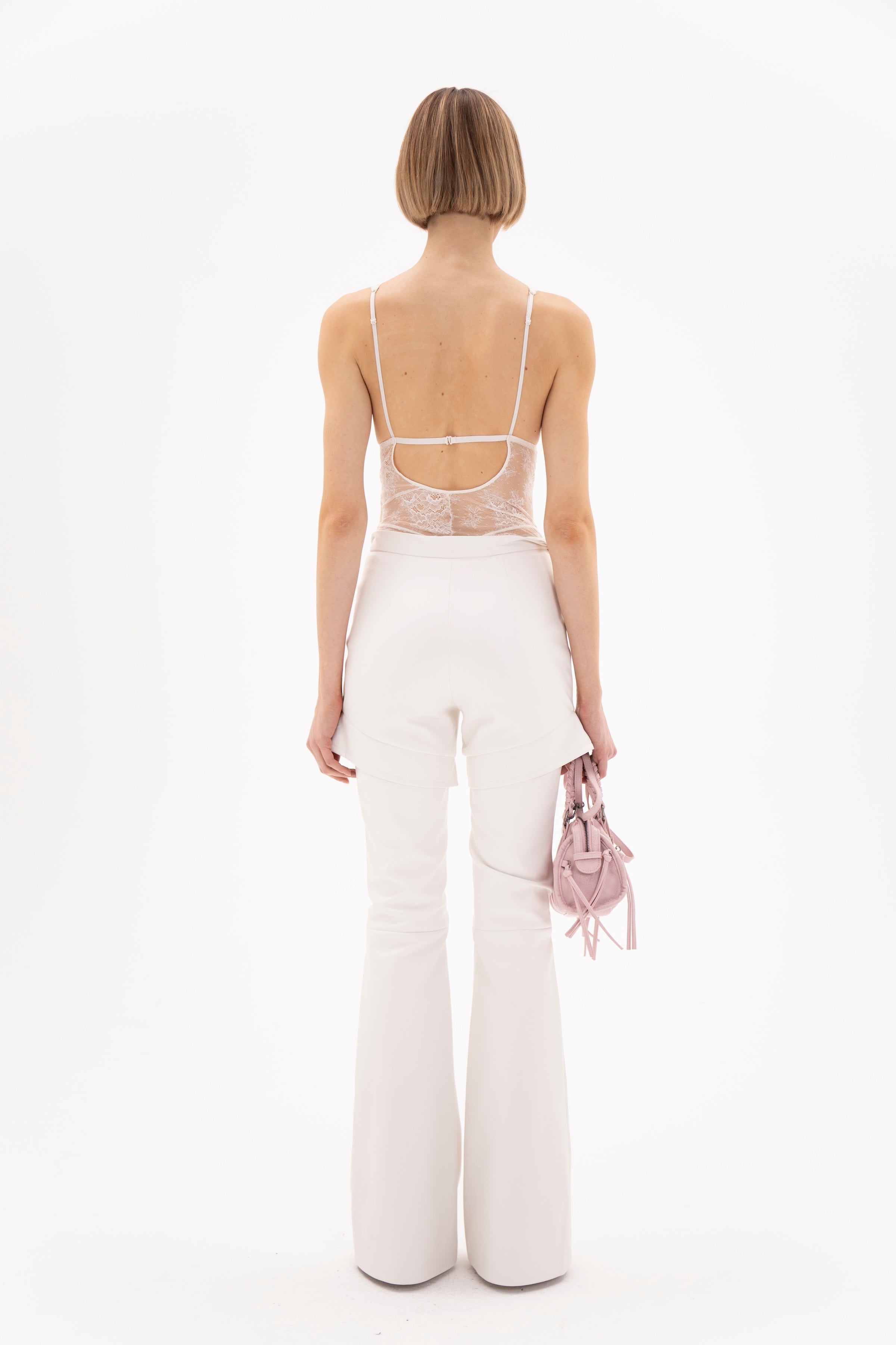 Namelaz Trousers White