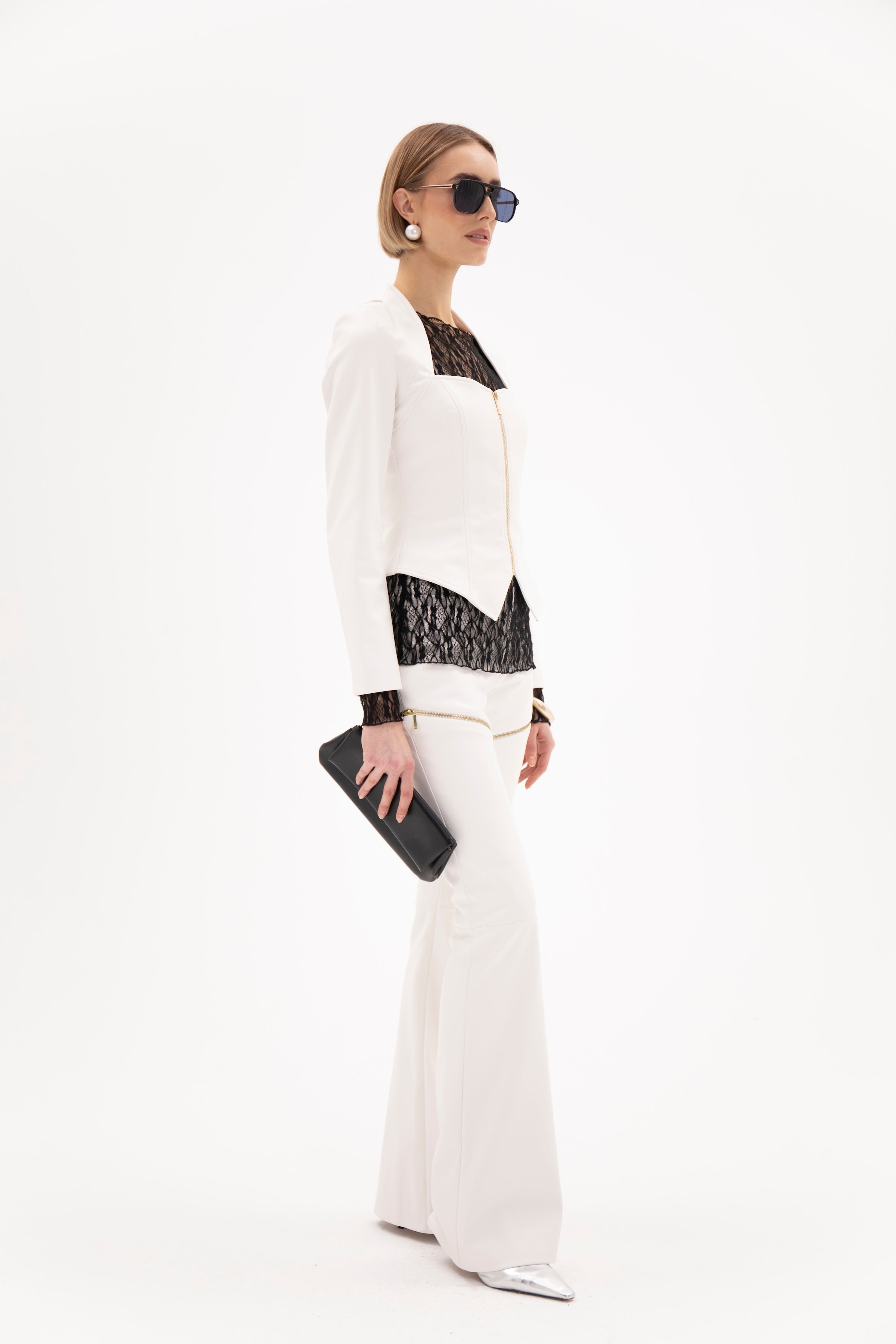 Auro Trousers White