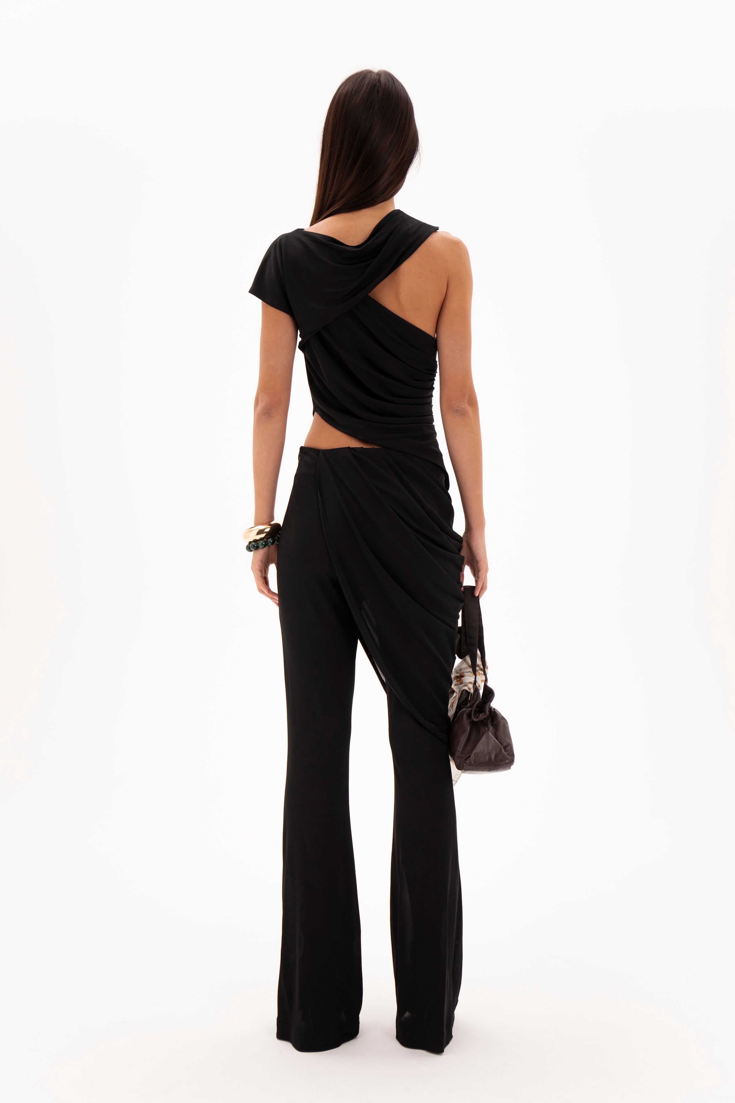 Draped Line Trousers